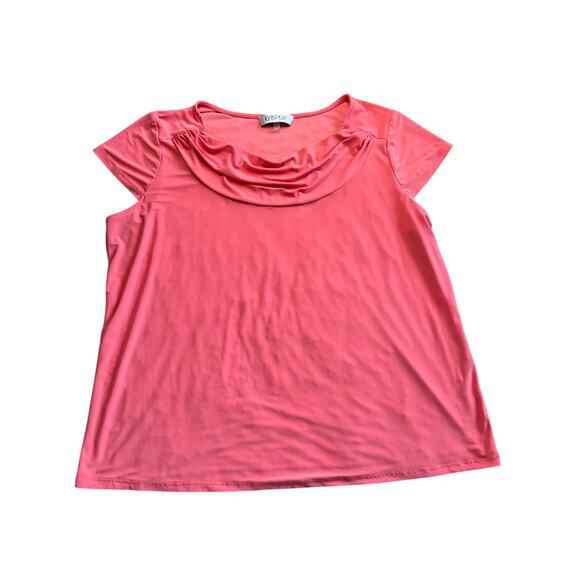 Kasper Cowl Neck Cap Top - Size 2X*** - Picture 2 of 7